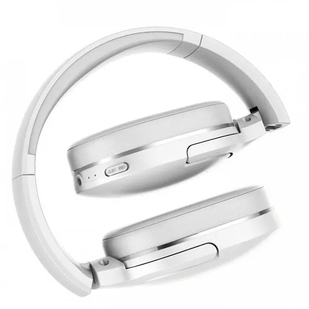 Навушники Bluetooth Baseus Encok Wireless headphone D02 Pro White - фото 3