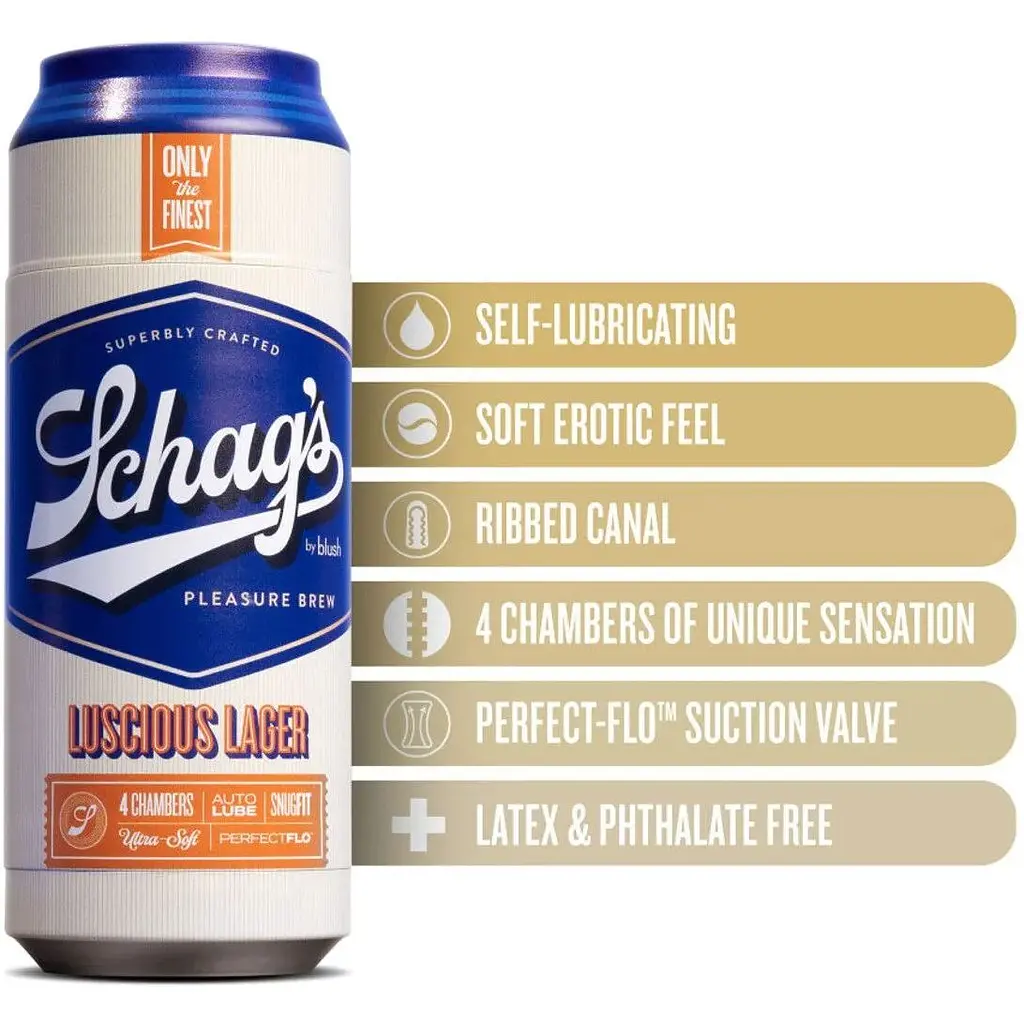 Мастурбатор Blush Schag’s - Luscious Lager Masturbator - Frosted - фото 3