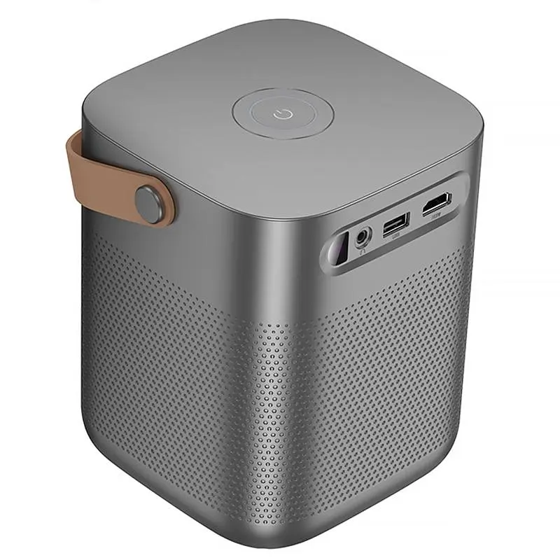 Проектор Hoco DT4 Smart full autofocus 720P (Android version) Metal grey - фото 2