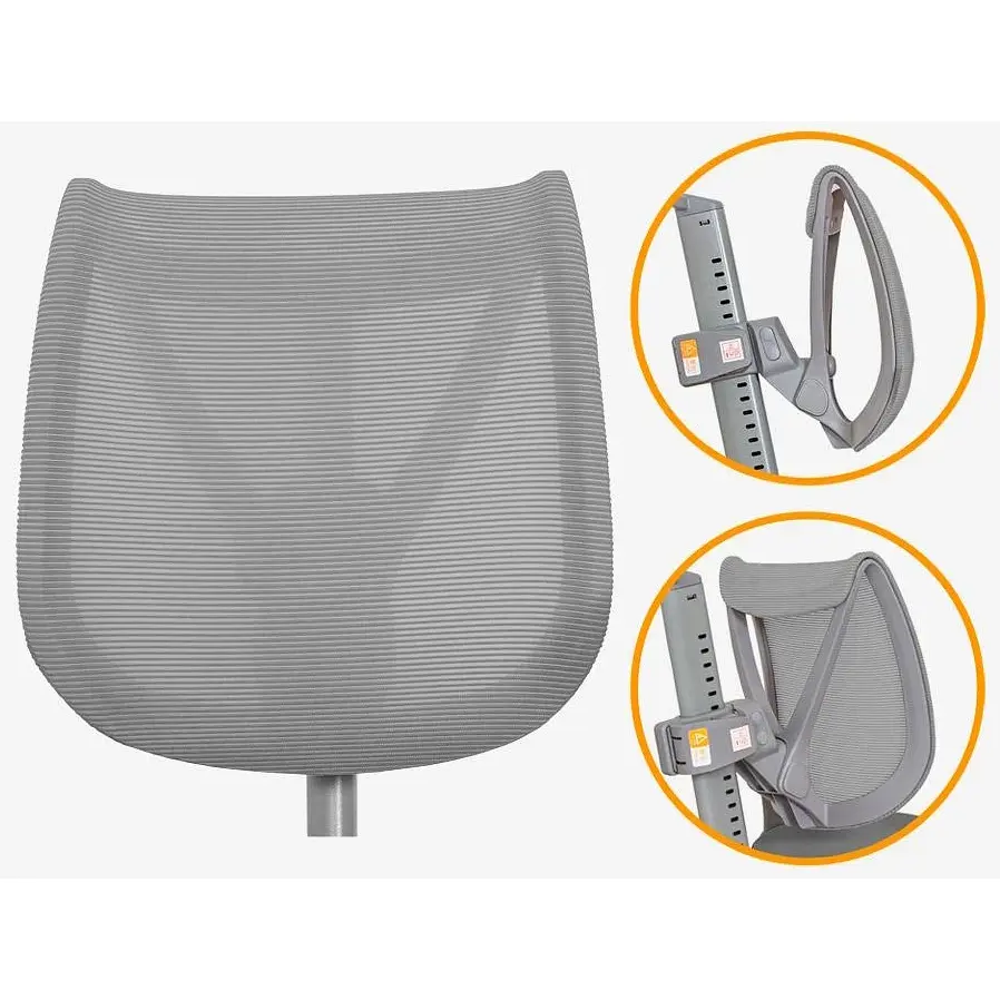 Дитяче крісло Mealux Galaxy Grey (Y-1030 G)  - фото 4