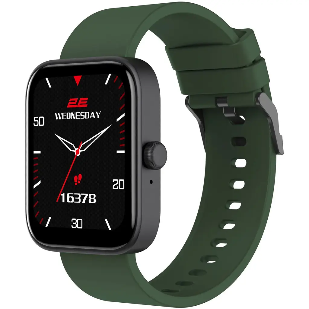Smart Watch 2E Alpha SQ 46mm black/green UA - фото 2