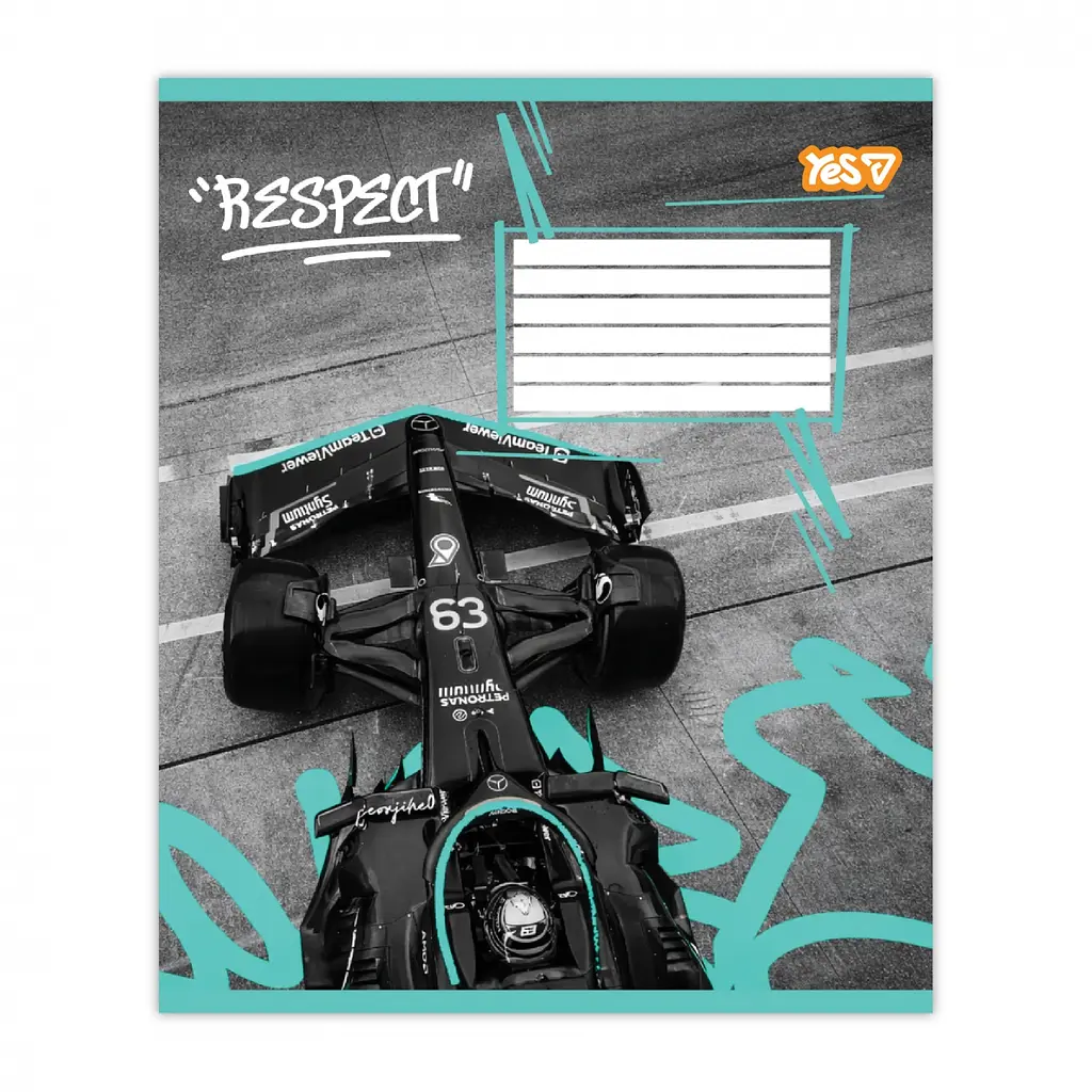 Упаковка зошитів учнівський Yes Respect А5 / 48 кл. 10 шт. (768890) - фото 5