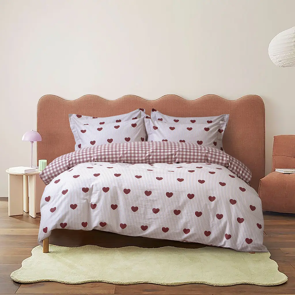 Постельное белье сатин Lotus Home - Me &amp; You евро - фото 2