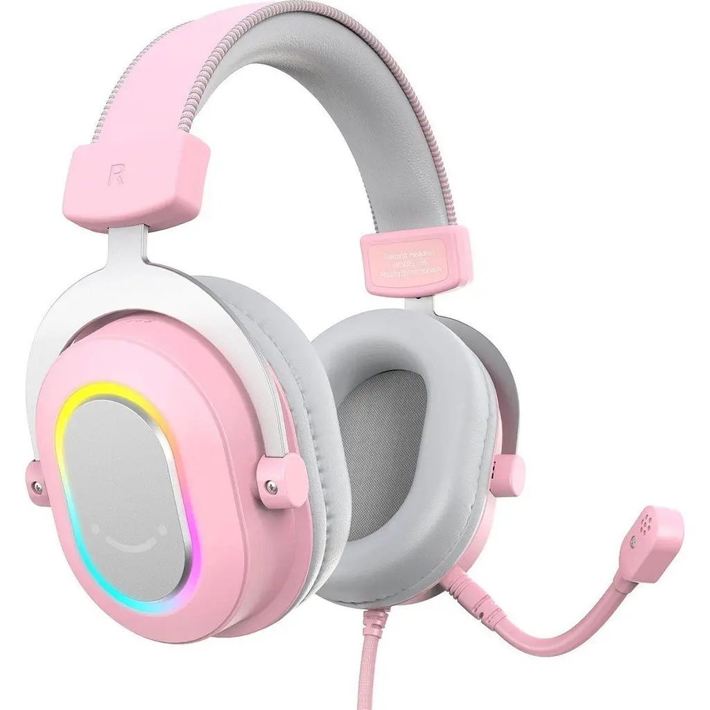 Навушники HF Stereo Fifine H6 Pink UA - фото 3