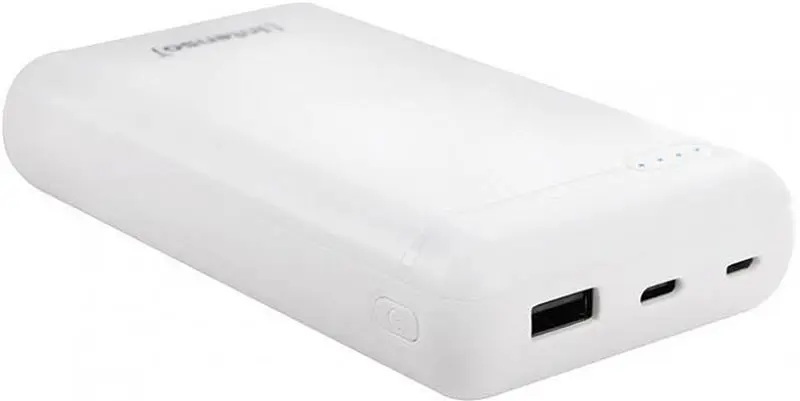 Портативна батарея Intenso XS20000 20000mAh, 1xUSB-C, 1xUSB-A White - фото 2