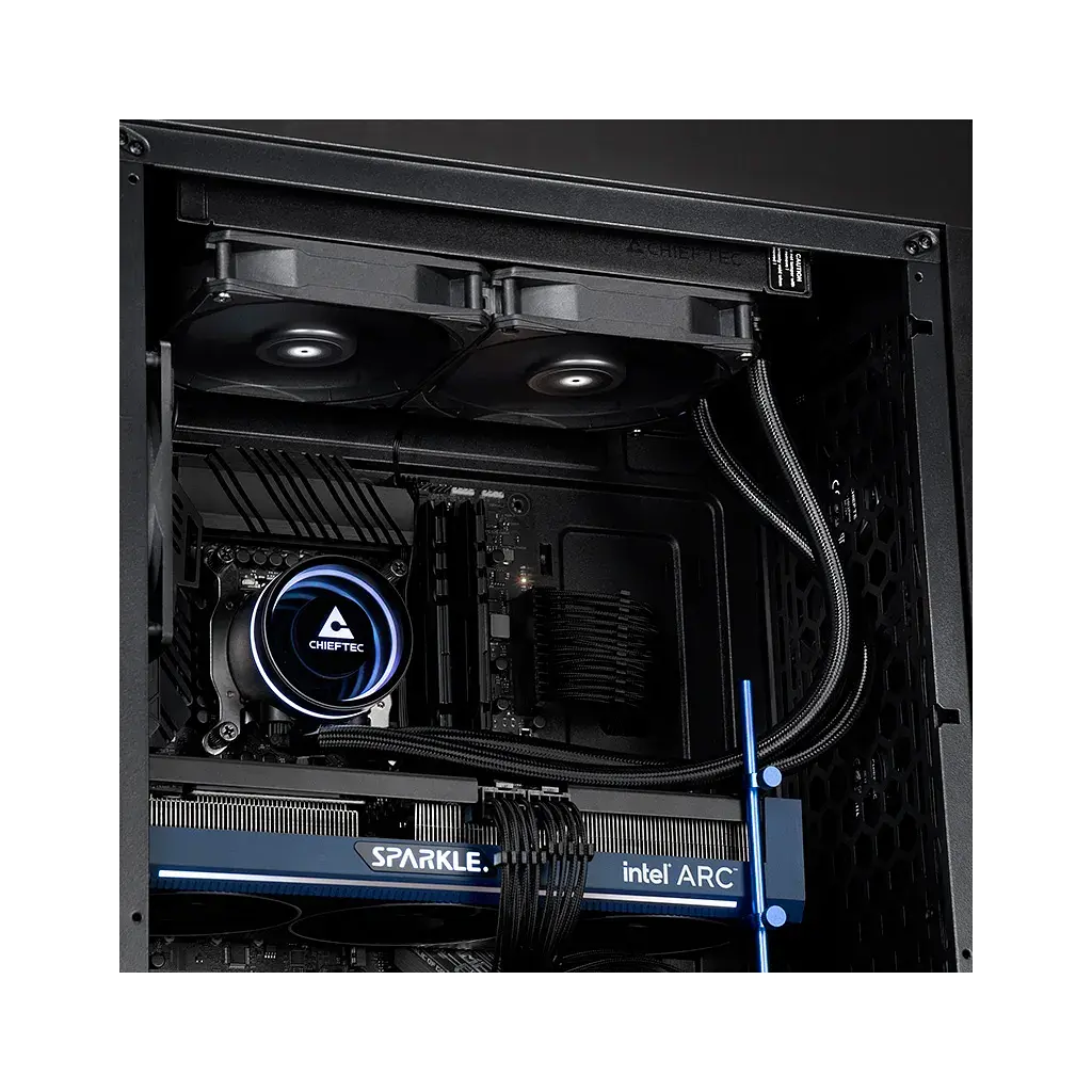 Система рідинного охолодження Chieftec Iceberg 240 DARK (CLC-240-BLK) - фото 11
