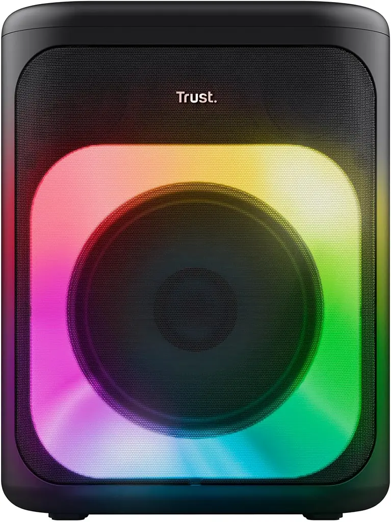 Портативная акустическая система Azura 50Вт, 1.0, ВТ 5.2, TWS, MP3, IPX4, RGB, Черный Trust teh0012973 - фото 2