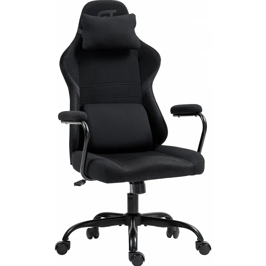 Геймерське крісло GT Racer X-2322 Fabric Black [121427] - фото 2