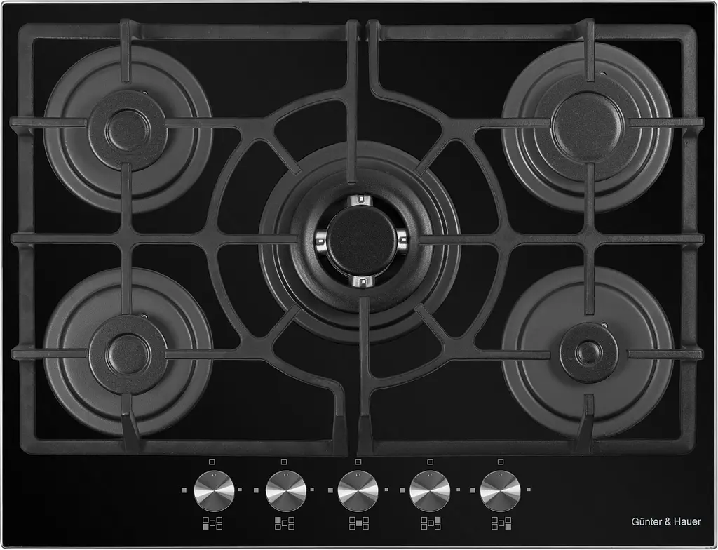 Варильна поверхня Gunter & Hauer GL 745 газова на склі - фото 7