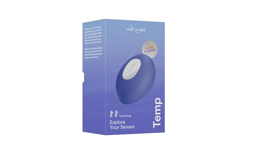 Вібратор We-Vibe Temp Lavender Blue для клітора - фото 30