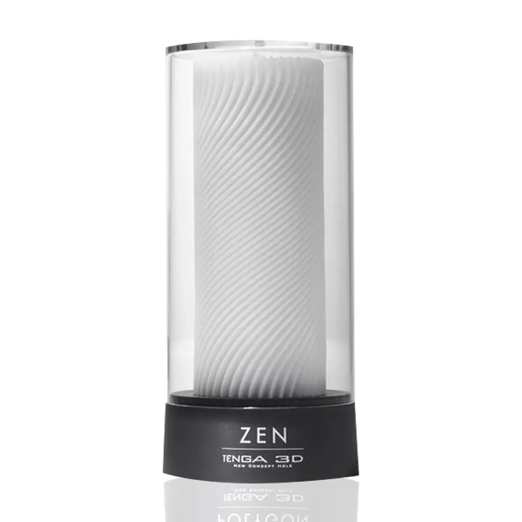 Мастурбатор Tenga Sleeve 3D Zen белый - фото 2