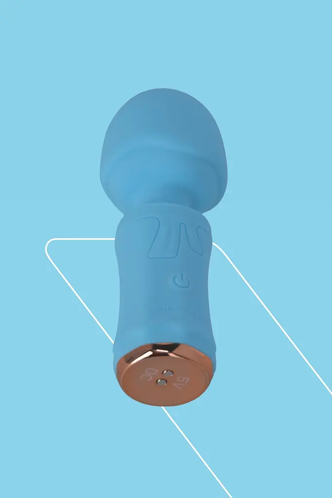 Вібратор FairyGasm SecretFuntasy 11 см блакитний - фото 9