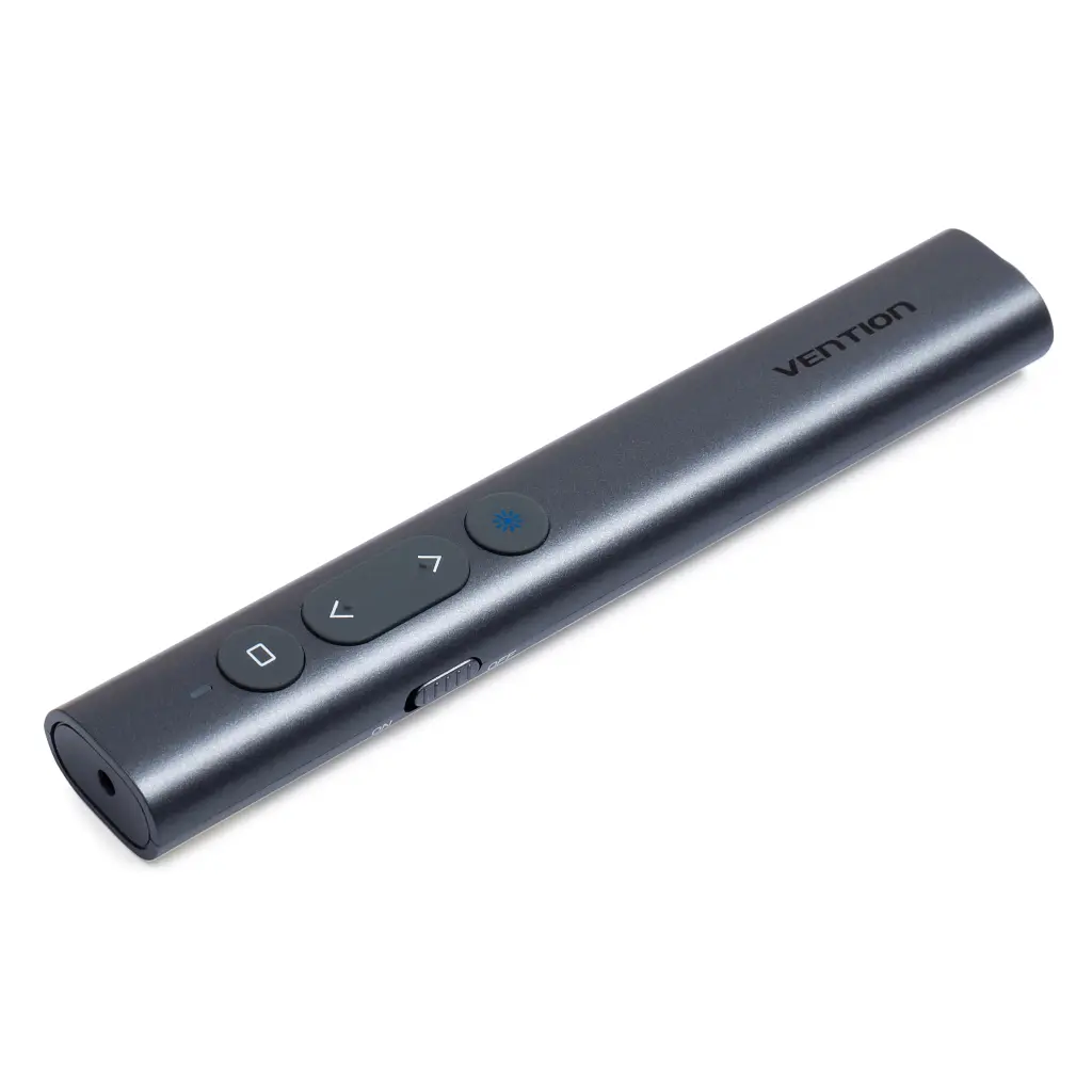 Презентер Vention PowerPoint Clicker with Red Laser Pointer Gray (KQIH0)