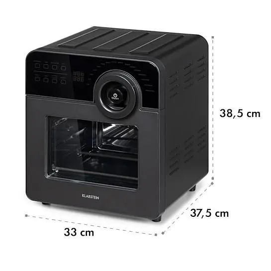 Аэрогриль-фритюрница Klarstein AeroVital Cube Chef 1700 Вт (10034217) - фото 8