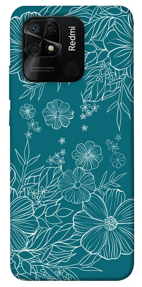 Чохол для телефону Xiaomi Redmi 10C flower print - фото 8
