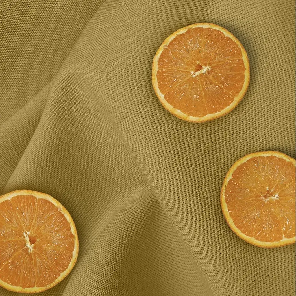 Шторы на кухню и комнату Cosas HONEY 180х250 см 2 шт горчичный (Curtains_25Mustard_DUK_180x250) - фото 6