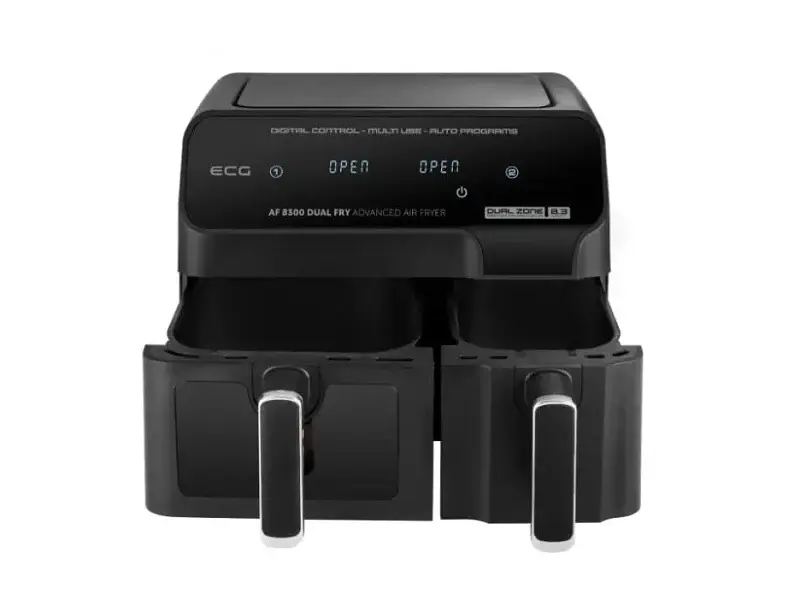 Мультипіч (аерофритюрниця) ECG AF 8300 Dual Fry - фото 6