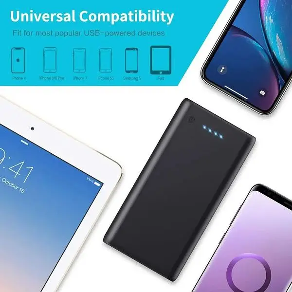 Портативний зарядний пристрій IPosible HX160Y1 24800 мА·год - фото 4