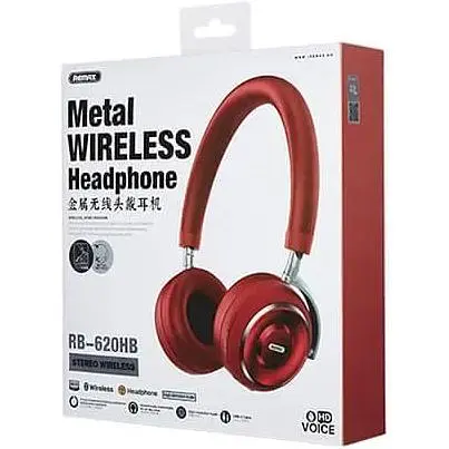 Навушники Bluetooth Remax RB-620HB Wireless Stereo Headphone до 18 годин червоні - фото 2