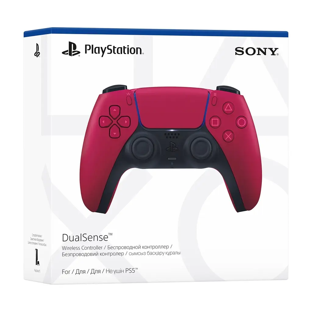 Геймпад Sony Playstation DualSense Bluetooth PS5 Cosmic Red (1000050249) - фото 6