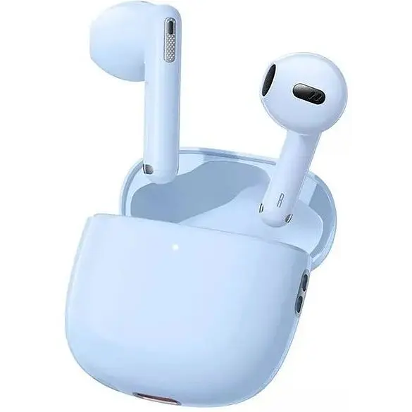 Беспроводные наушники Baseus Bowie WX5 стерео гарнитура TWS в кейсе голубая - фото 5