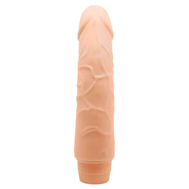 Вібратор Barbara Jeff Vibrator 7,6" Flesh - фото 5