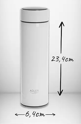 Термос Adler AD 4506 white LED 473 мл - фото 8