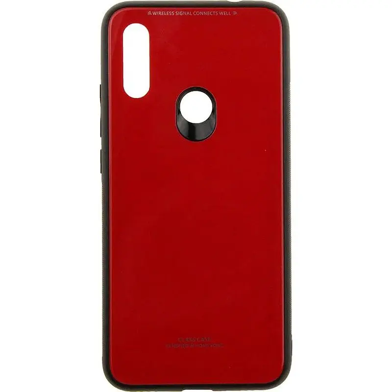 Чохол-накладка Toto Pure Glass Case Xiaomi Redmi 7 Red - фото 3