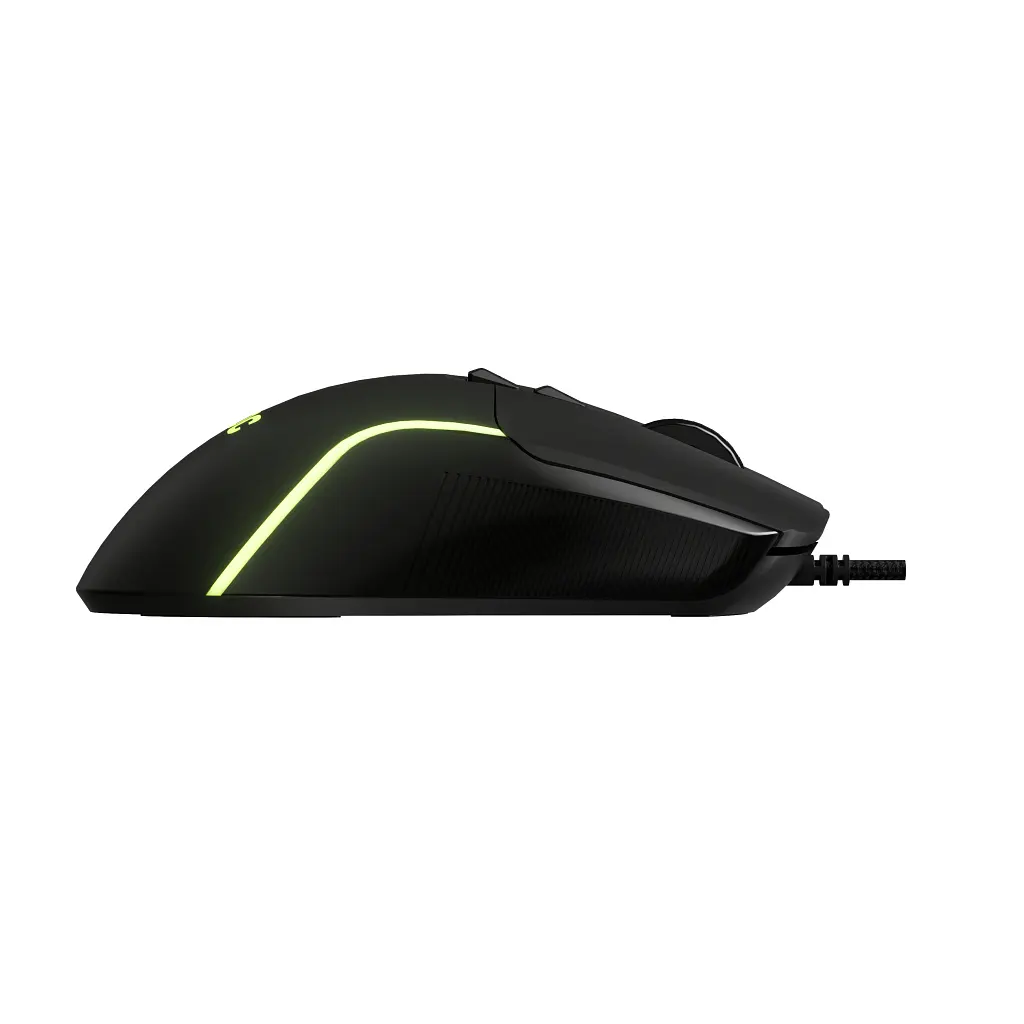Мишка AOC GM170B LED USB Black (GM170B/LA) - фото 6