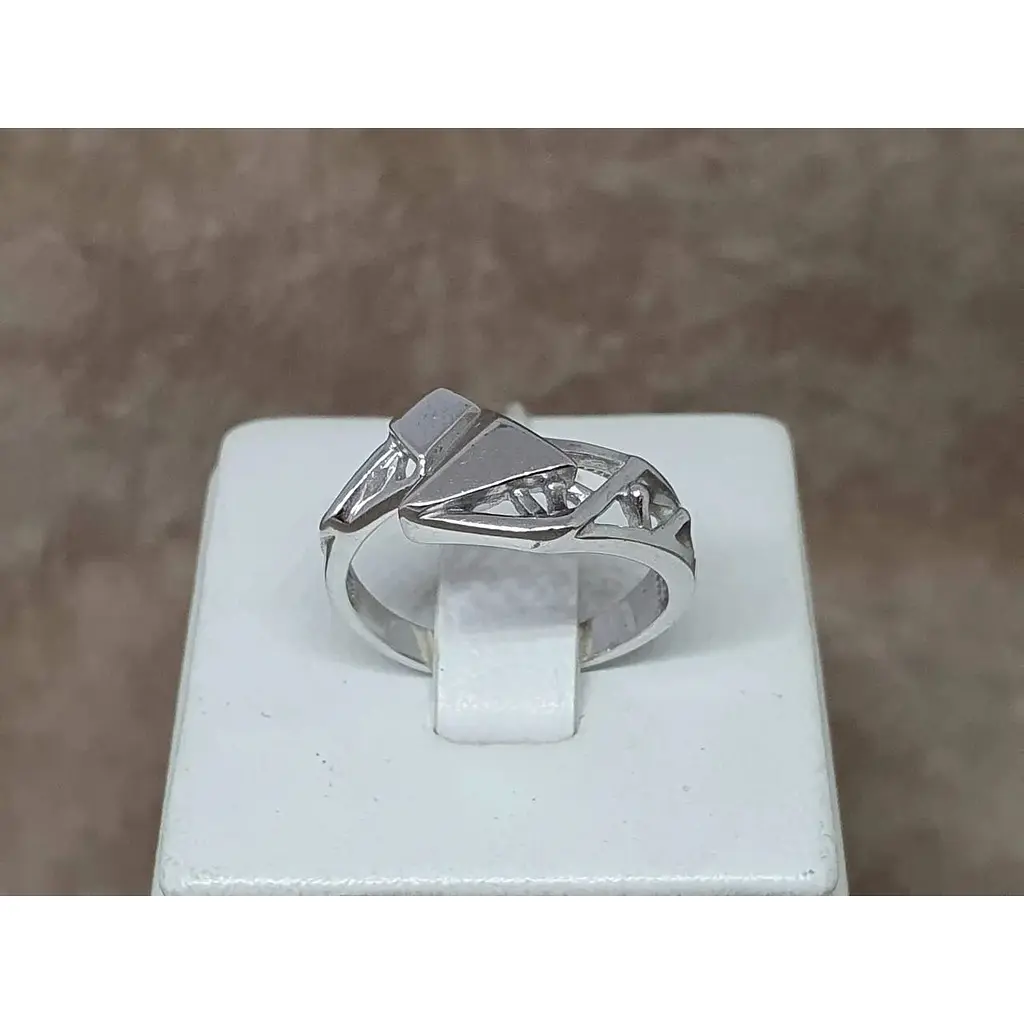 Срібне кільце Харківська ювелірна фабрика. 14661-Р 17,5 - фото 6