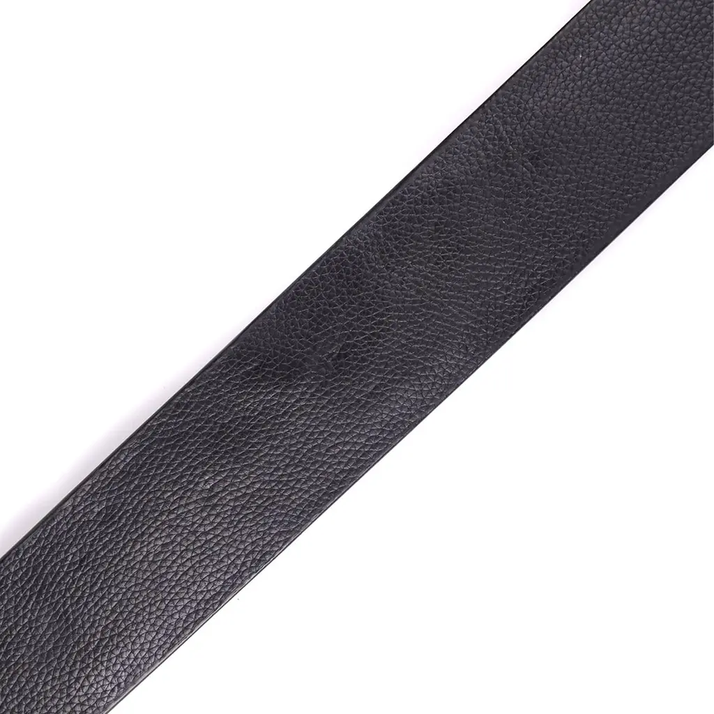 Ремінь-автомат з натуральної шкіри крокодила чорний CROCODILE LEATHER 18239 100 см - фото 9
