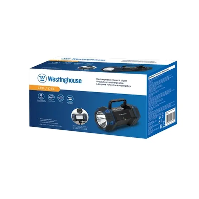 Ліхтар Westinghouse 8W LED COB WF217 з USB з функцією Power Bank + Мicro USB кабель (WF217-CB) - фото 3
