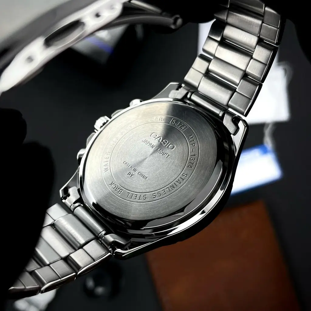 Чоловічий годинник Casio MTP-1374D-2A Сріблястий ( AT1141-0110 ) - фото 5