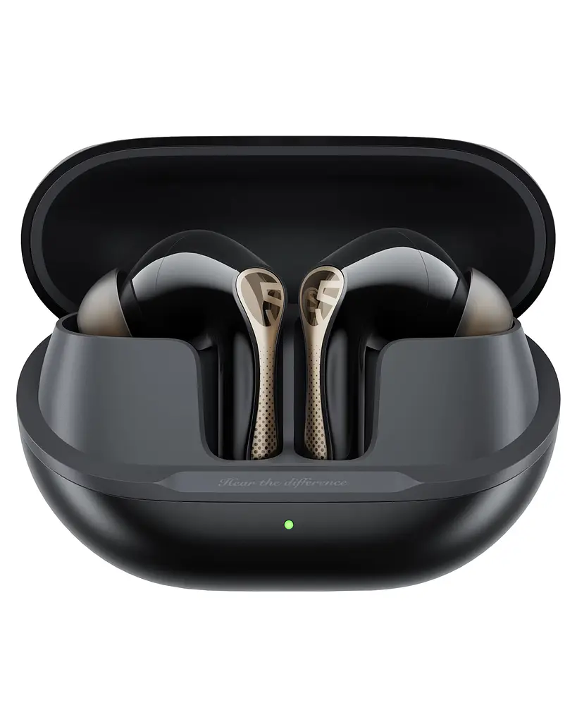 Бездротові навушники SOUNDPEATS Air5 Pro plus xMEMS з ANC та Hi-Res звуком (Чорний)