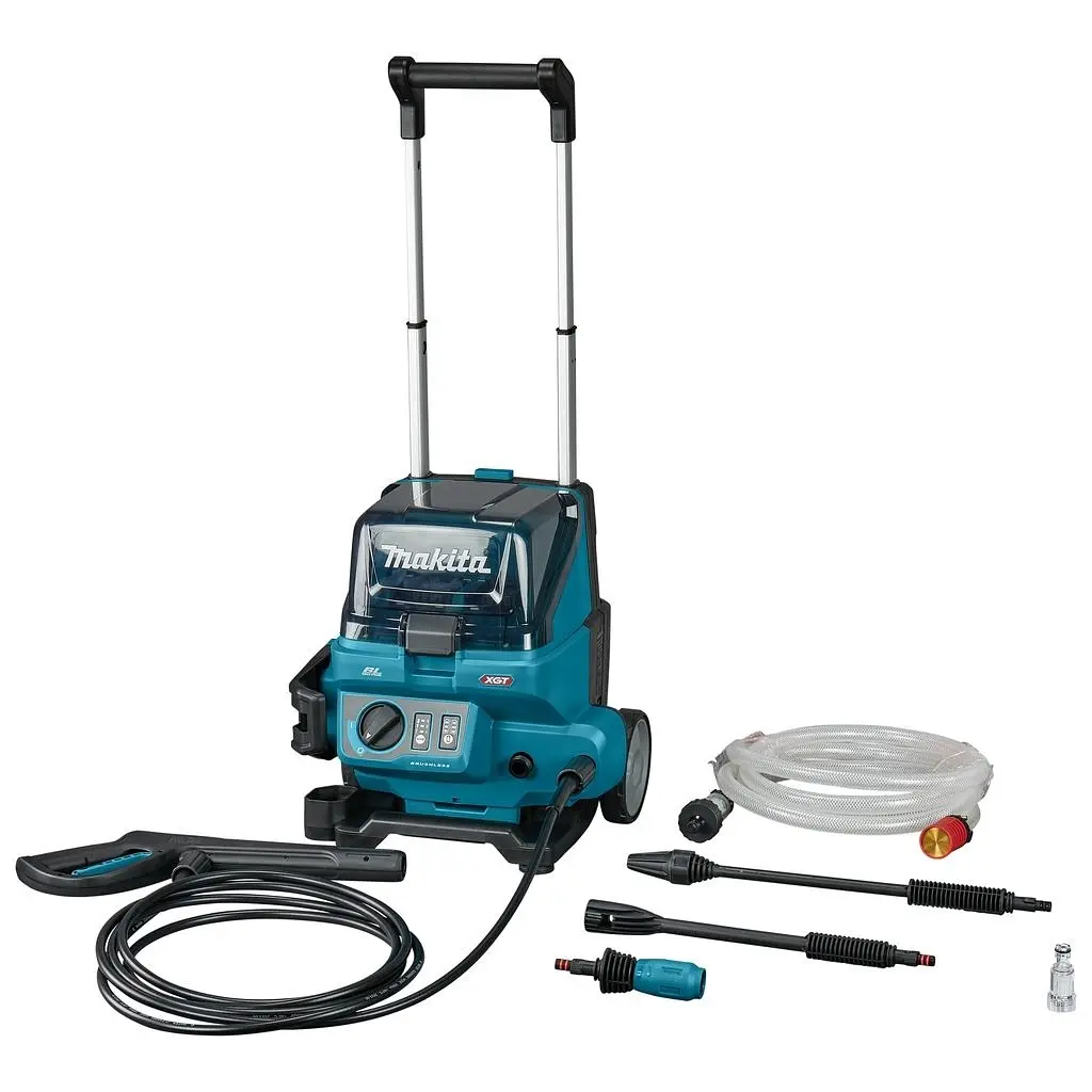 Мийка високого тиску акумуляторна Makita HW001G BEO1 (115 бар, 420 л/год, 1200 Вт, BL, XGT 40 В) - фото 2