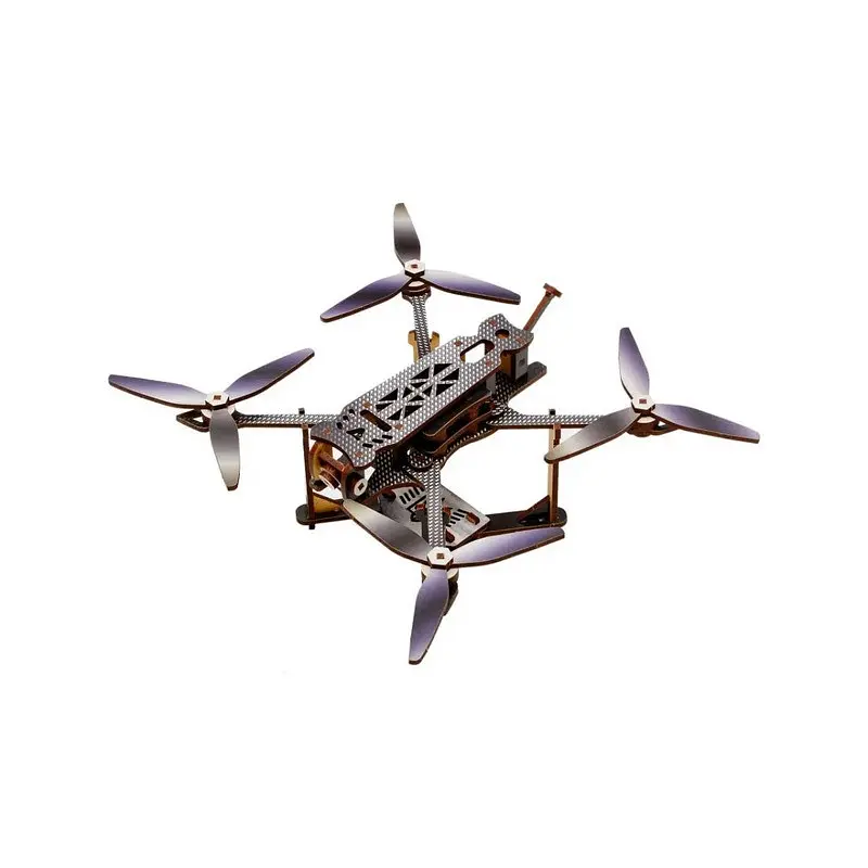 Дерев'яний 3D конструктор FPV Mini PuzzleOk Puz-00953 95 деталей - фото 4