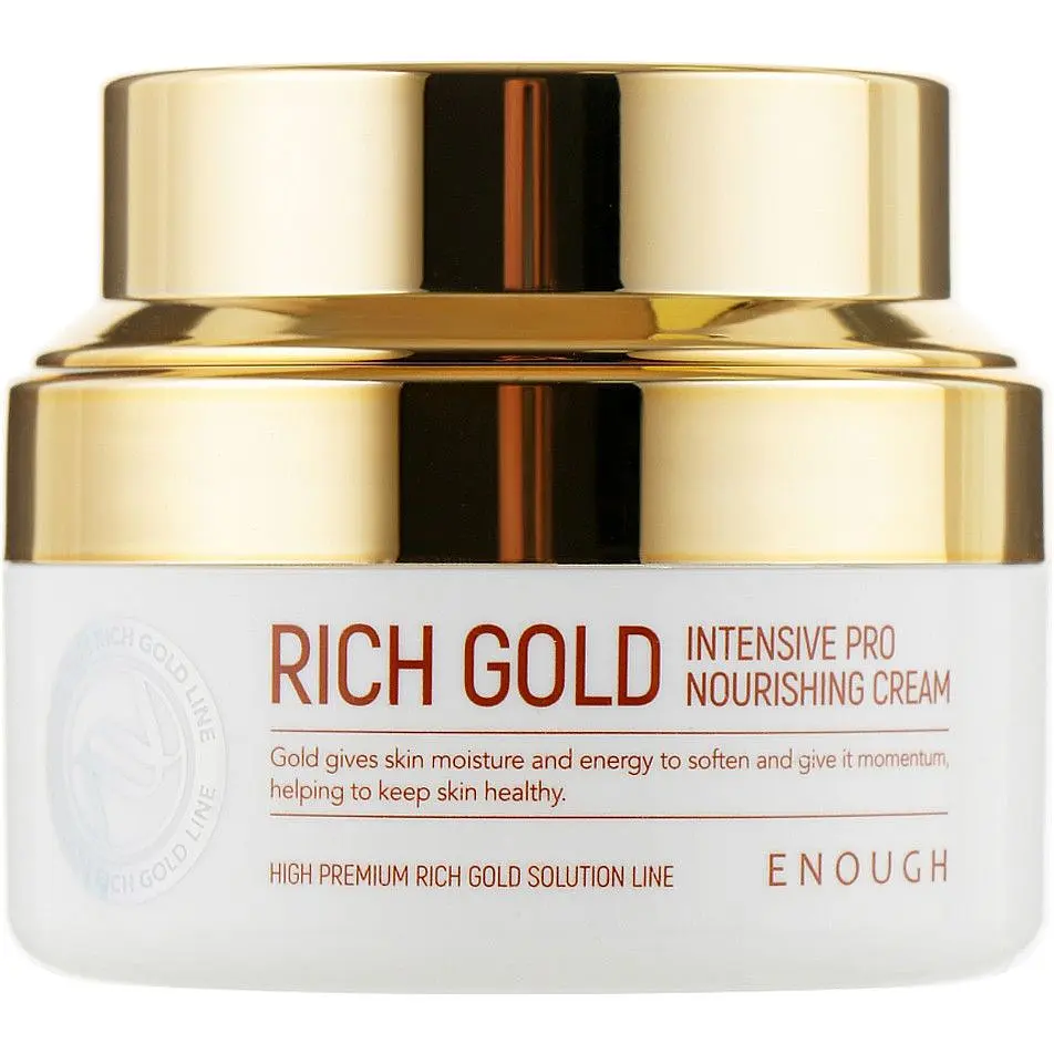 Крем для обличчя Enough Premium Rich Gold Intensive Pro Nourishing Cream із золотом 50 мл - фото 2