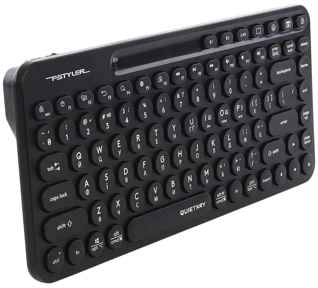 Клавіатура бездротова A4Tech FBK36C AS Black - фото 3
