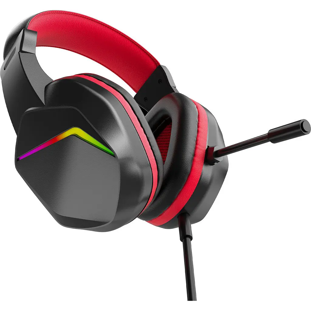 Навушники GamePro HS311 RGB Black/Red (HS311) - фото 4