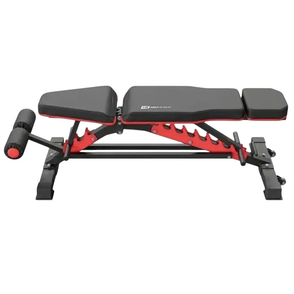 Скамья тренировочная Hop-Sport HS-2090HB с фиксатором для ног - фото 4