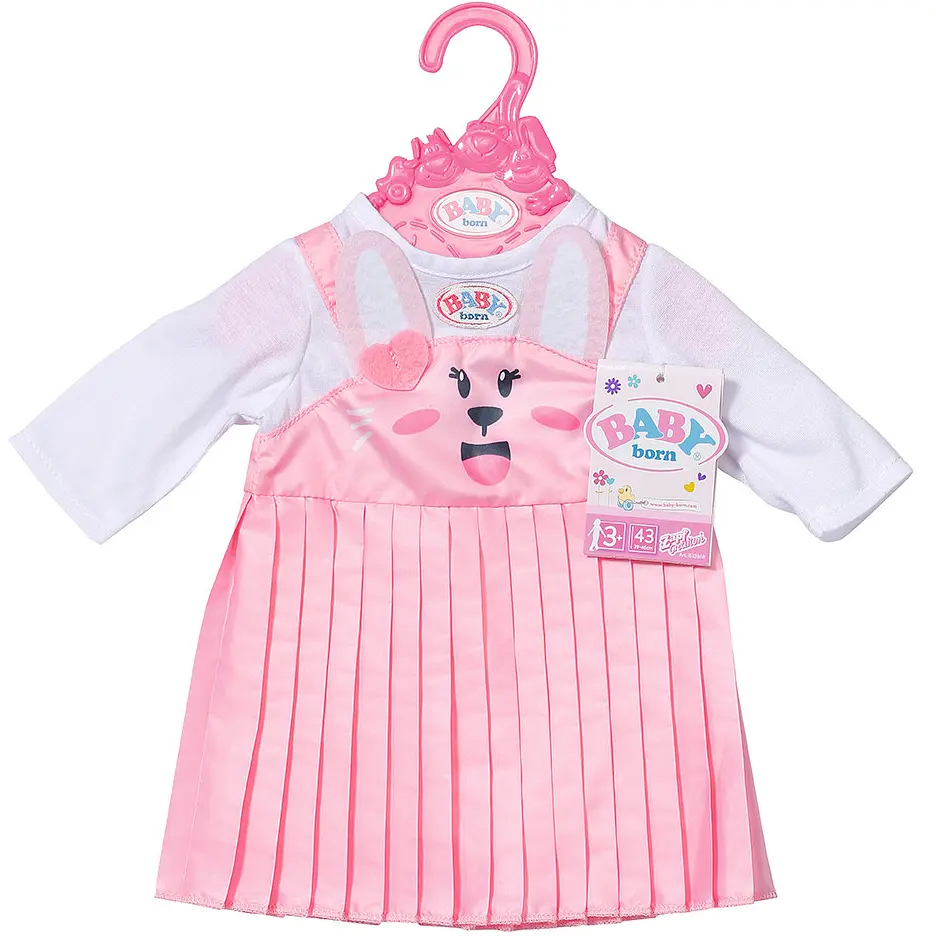 Одежда Baby Born Платье с зайкой для куклы 43 см (832868) - фото 2