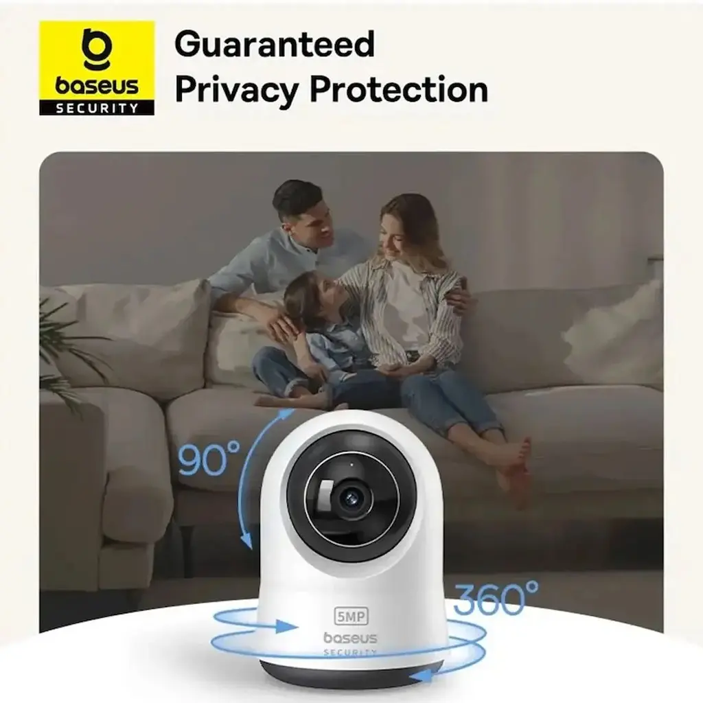 IP-камера відеоспостереження Baseus Security P1 Pro Indoor Camera 3K White EU - фото 7