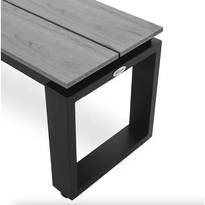 Садова лавка (на цвинтар) Di Volio Pisa 160см сірий - фото 3