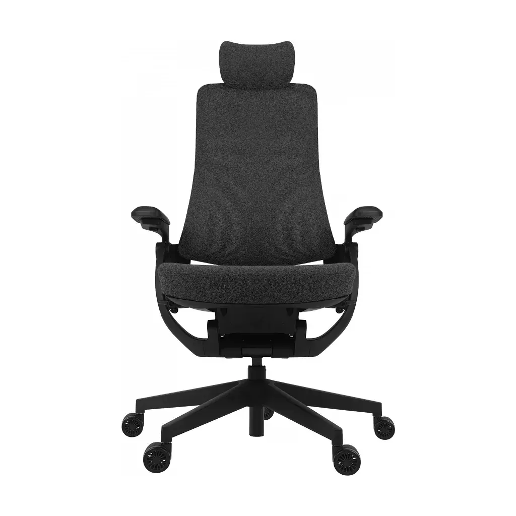 Офісне крісло GT Racer B-6314 Dark Gray/Black (B-6314 Fabric Dark Gray/Black) - фото 2