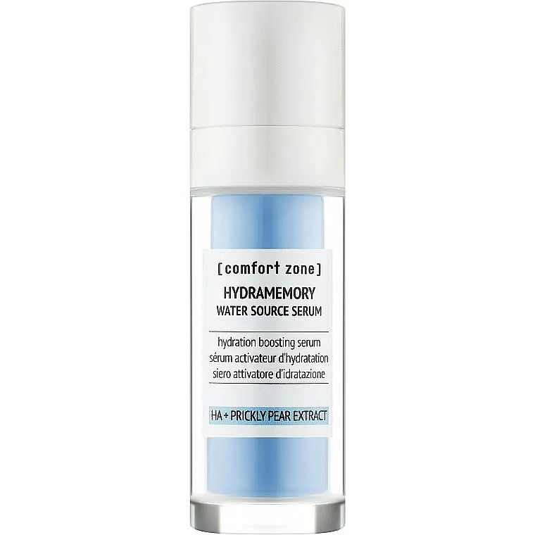 Сыворотка для сияния лица Comfort Zone Hydramemory Water Source HA+Prickly Pear Extract увлажняющая с экстрактом опунции 30 мл - фото 2