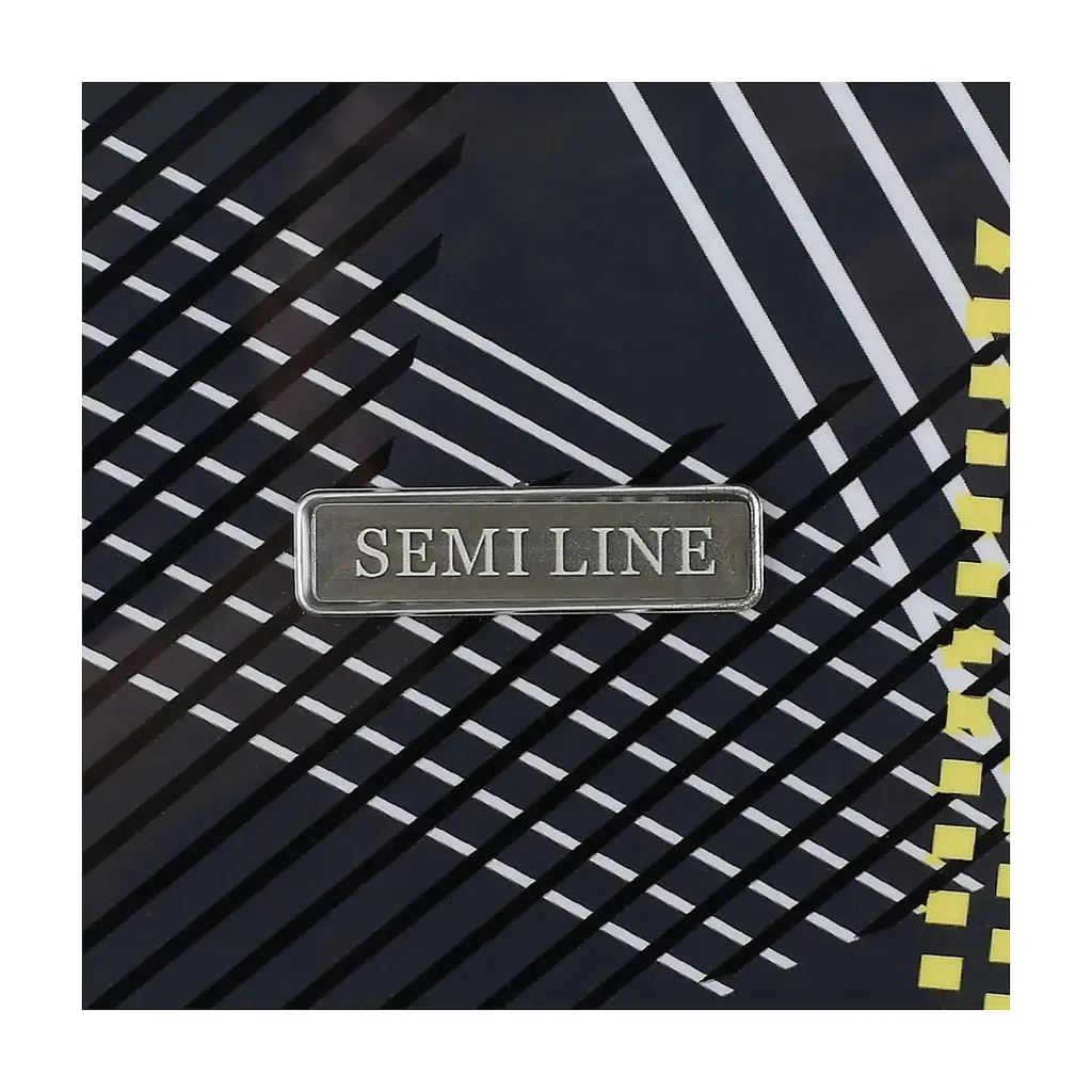 Валіза Semi Line Pattern 24" M Back (T5651-2) - фото 9