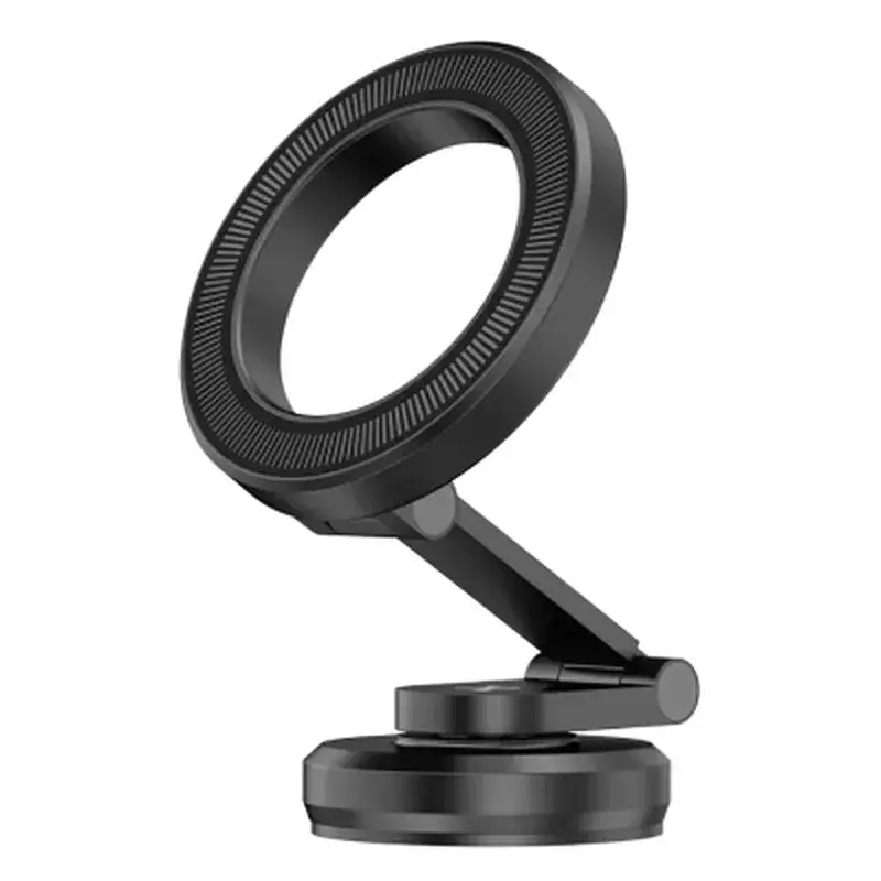 Універсальний автотримач Canyon Magnetic phone holder OnGrip 10 aluminum Black (CNS-CCHM10) - фото 3