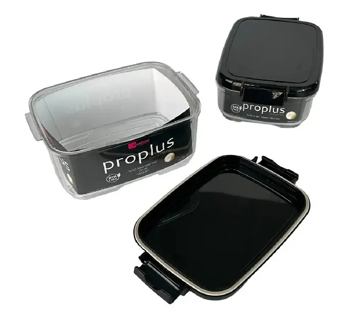 Набір контейнерів акрилових Motek ProPlus 2 шт прямокутної форми на 1,4 л і 2 л (PRO-233) - фото 4