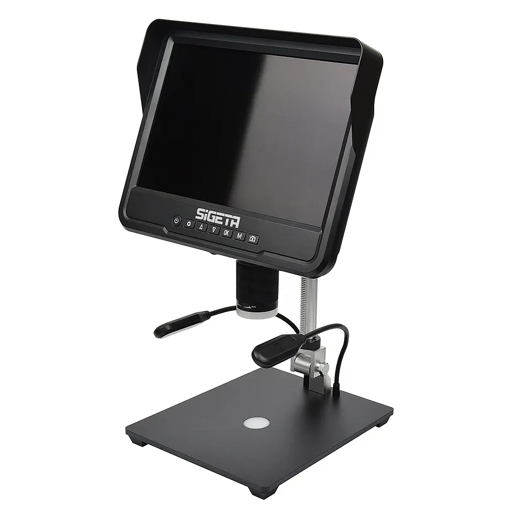 Цифровий мікроскоп SIGETA Spectrum 10x-300x 5 MP 10.1" LCD - фото 2