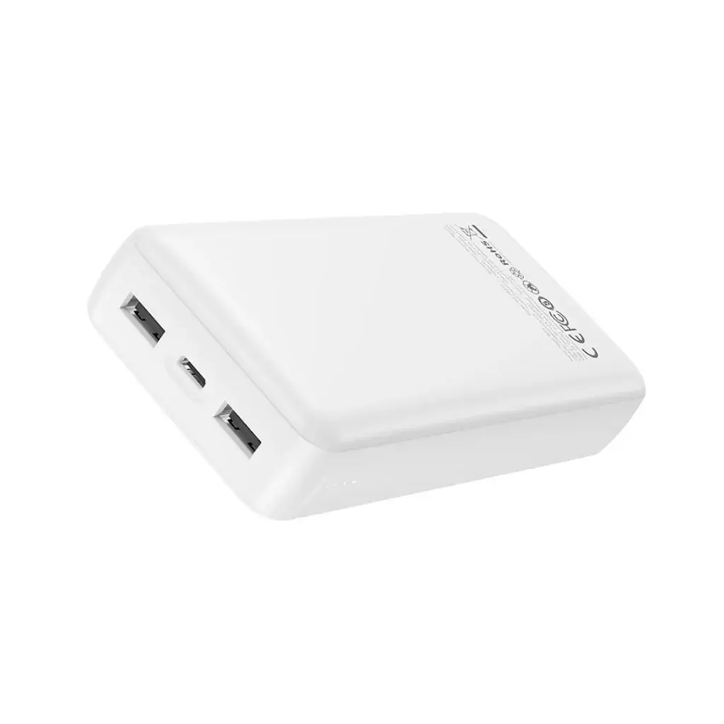 Батарея універсальна XO 20000mAh, 10.5W, white (XO-PB313-WH) - фото 3